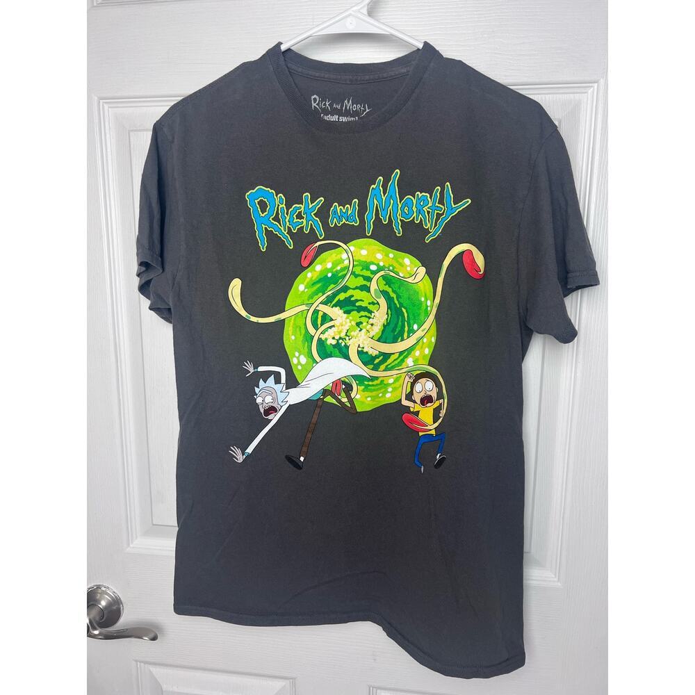 Adult Swim Rick and Morty Graphic Tee, Size M